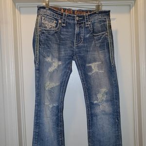 Rock Revival Pegasus slim boot sz 31 men's